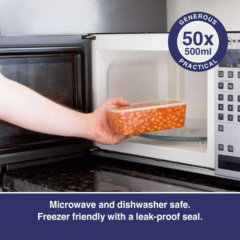 Premium Catering microwave container Plastic 650CC